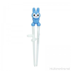 Edison Rabbit Chopsticks Right-handed - Blue - B00TUOBXKS